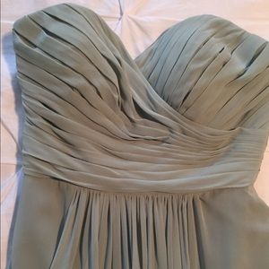 Bill Levkoff Bridesmaid Dress (Mint)